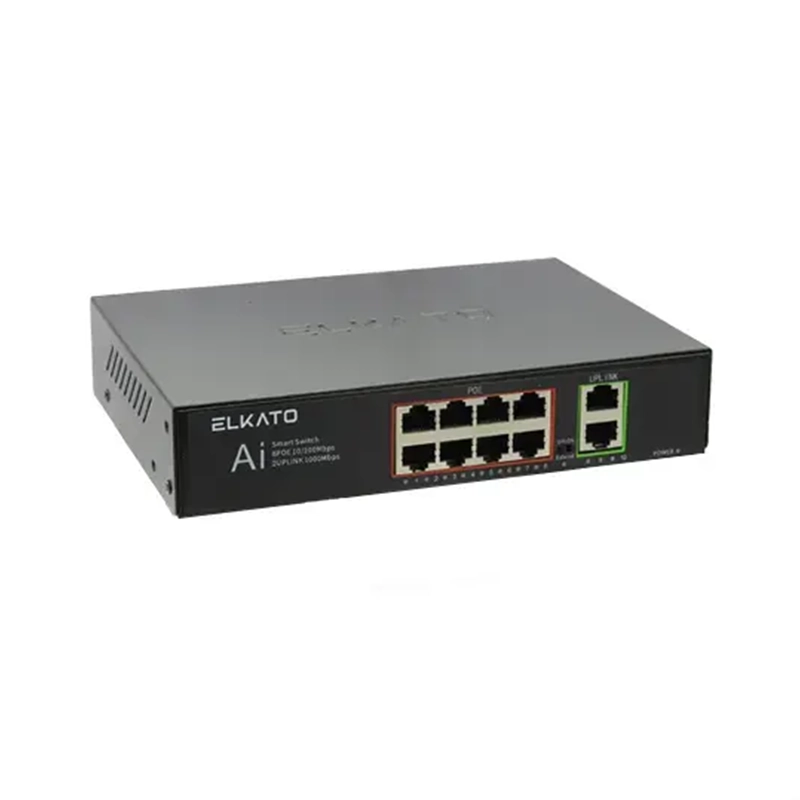 سوئیچ شبکه 8 پورت POE مدل EL-1SB0820GP-120W