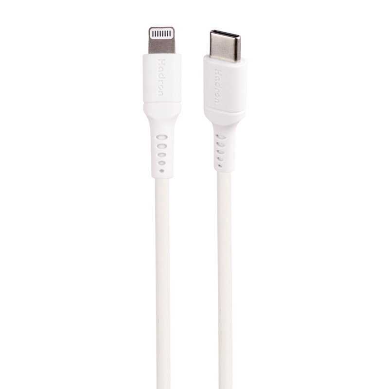 کابل شارژ هادرون Hadron HTC-C-L01 Type-C to Lightning 3A PD 1m