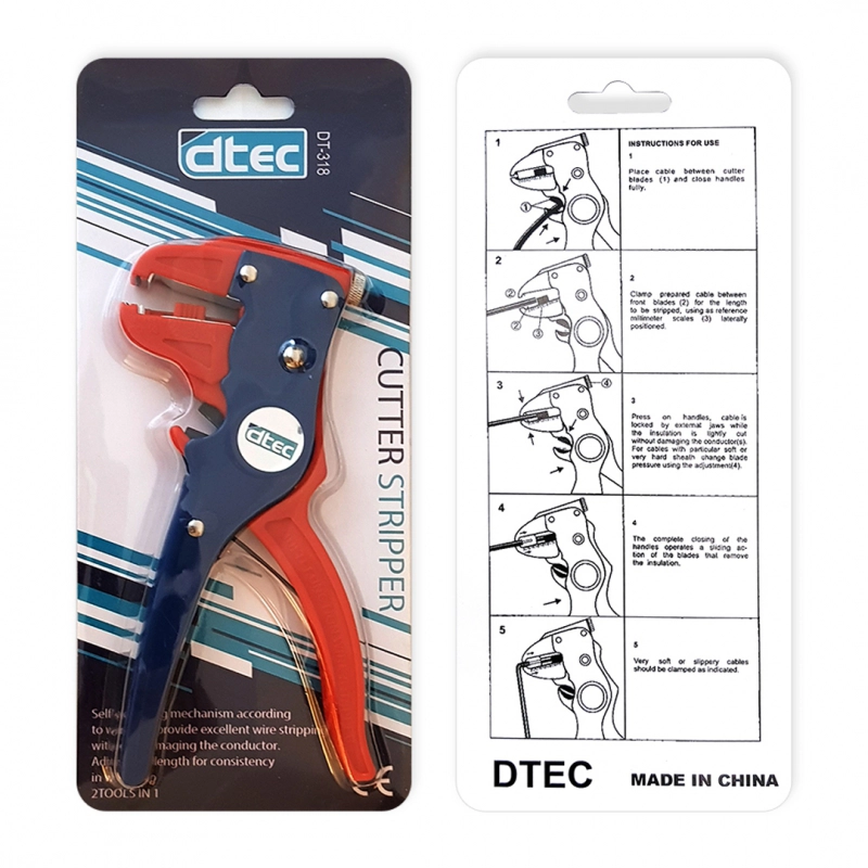انبر سیم لخت کن کلاغی دیتک مدل DTEC DT-318