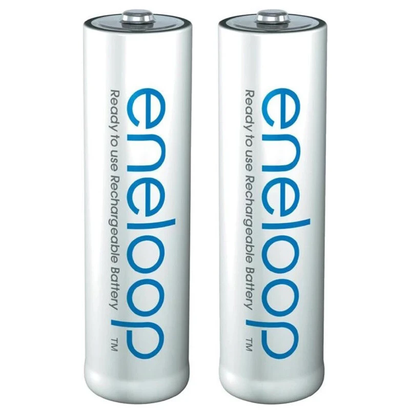 باتری دوتایی قلمی شارژی Panasonic Eneloop BK-3MCCE4BT AA 2000mAh