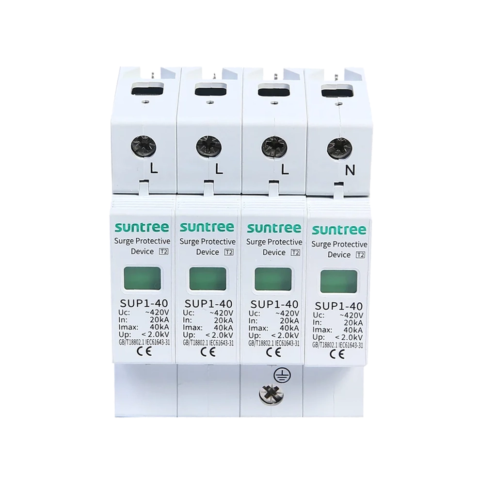 سرج ارستر Ac 420v سه فاز چهار پل برند سانتری Suntree کلاس C تایپ 2